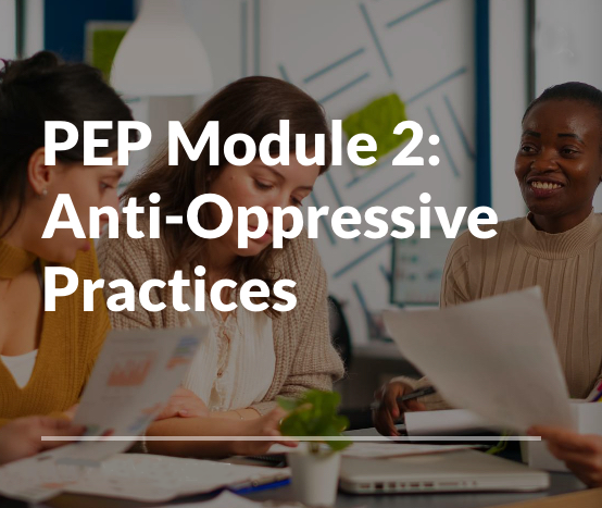 Module 2: Anti-Oppressive Practices